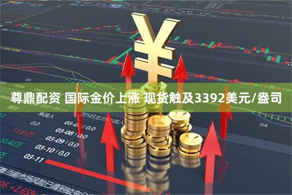 尊鼎配资 国际金价上涨 现货触及3392美元/盎司