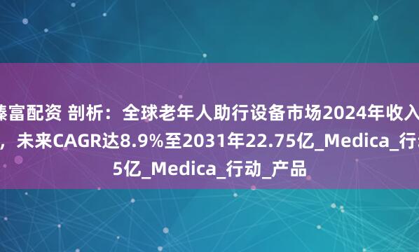 臻富配资 剖析：全球老年人助行设备市场2024年收入12.51亿，未来CAGR达8.9%至2031年22.75亿_Medica_行动_产品