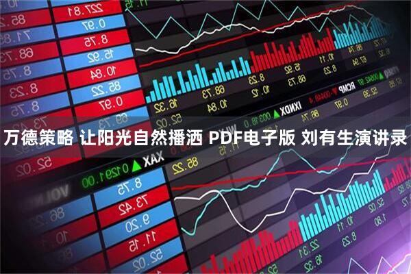 万德策略 让阳光自然播洒 PDF电子版 刘有生演讲录